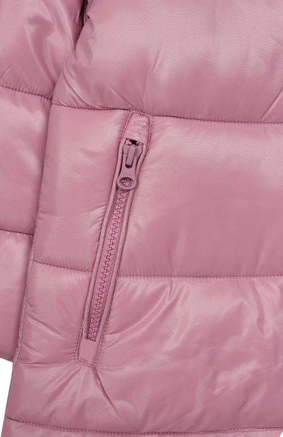 Утепленное пальто SAVE THE DUCK сиреневого цвета по цене 32100 руб., арт. J45510G/MILLIE/L0VE21_001, фото 3 Утепленное пальто SAVE THE DUCK, арт. J45510G/MILLIE/L0VE21_001, фото 3