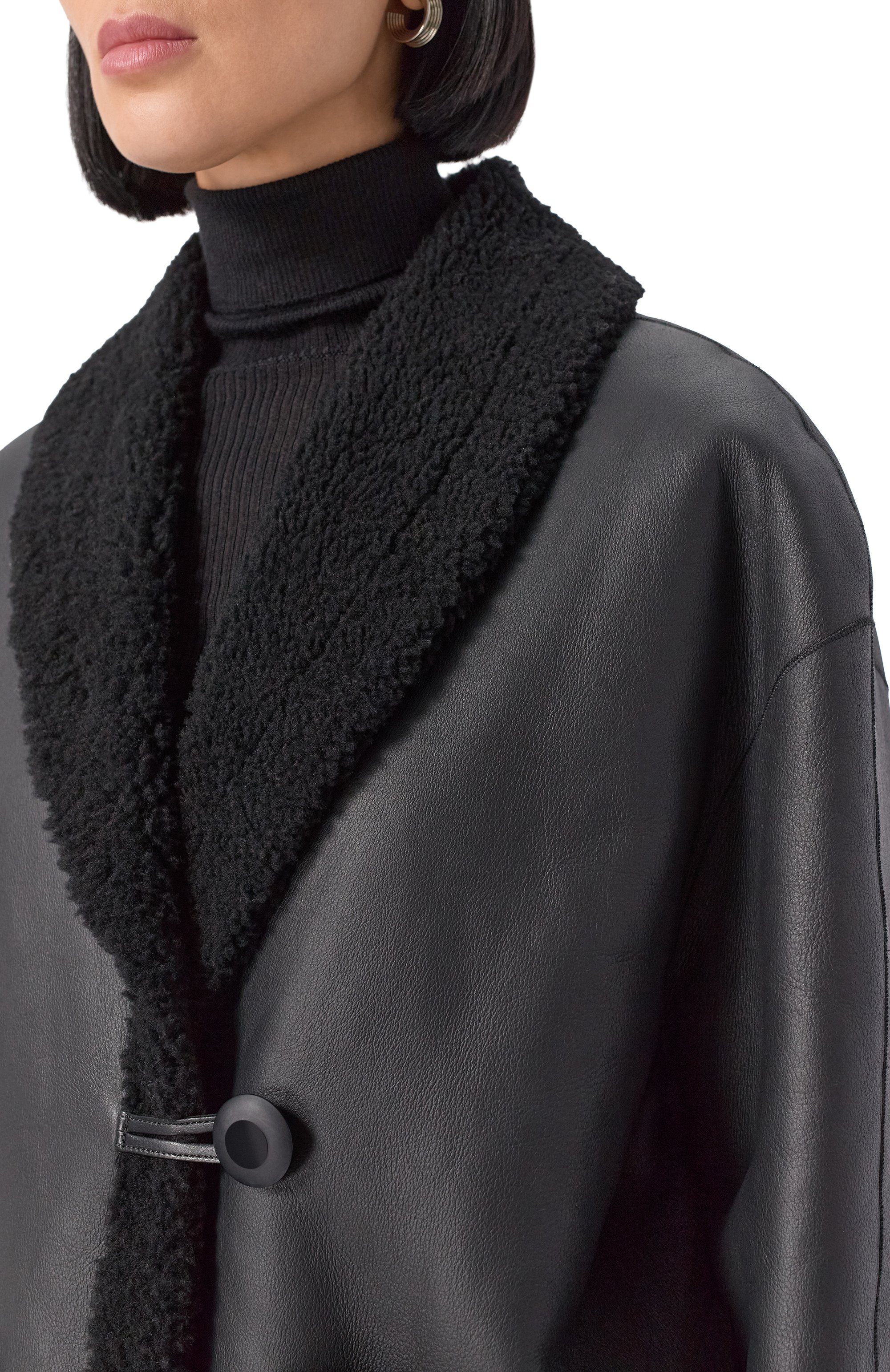 Двусторонняя дубленка MOLLY MOSS, арт. 0106, фото 5