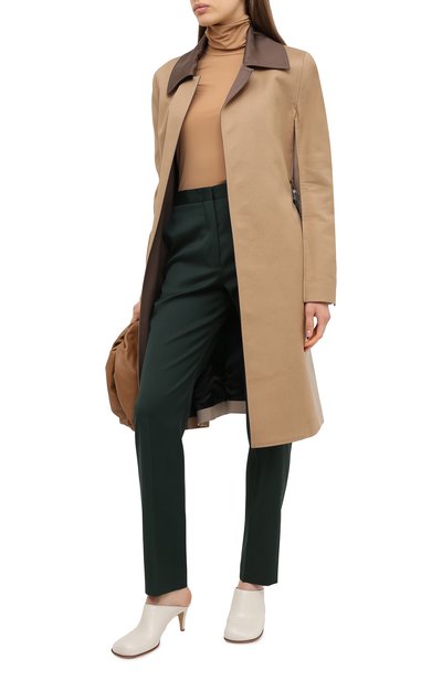 Водолазка JIL SANDER бежевого цвета по цене 23650 руб., арт. JSCR705047-WR477108, фото 2 Водолазка JIL SANDER, арт. JSCR705047-WR477108, фото 2