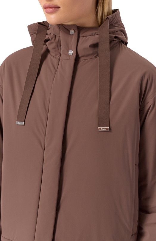 Утепленная куртка Herno GC00070DR/12387SZ Коричневый  GC00070DR/12387SZ Фото 5
