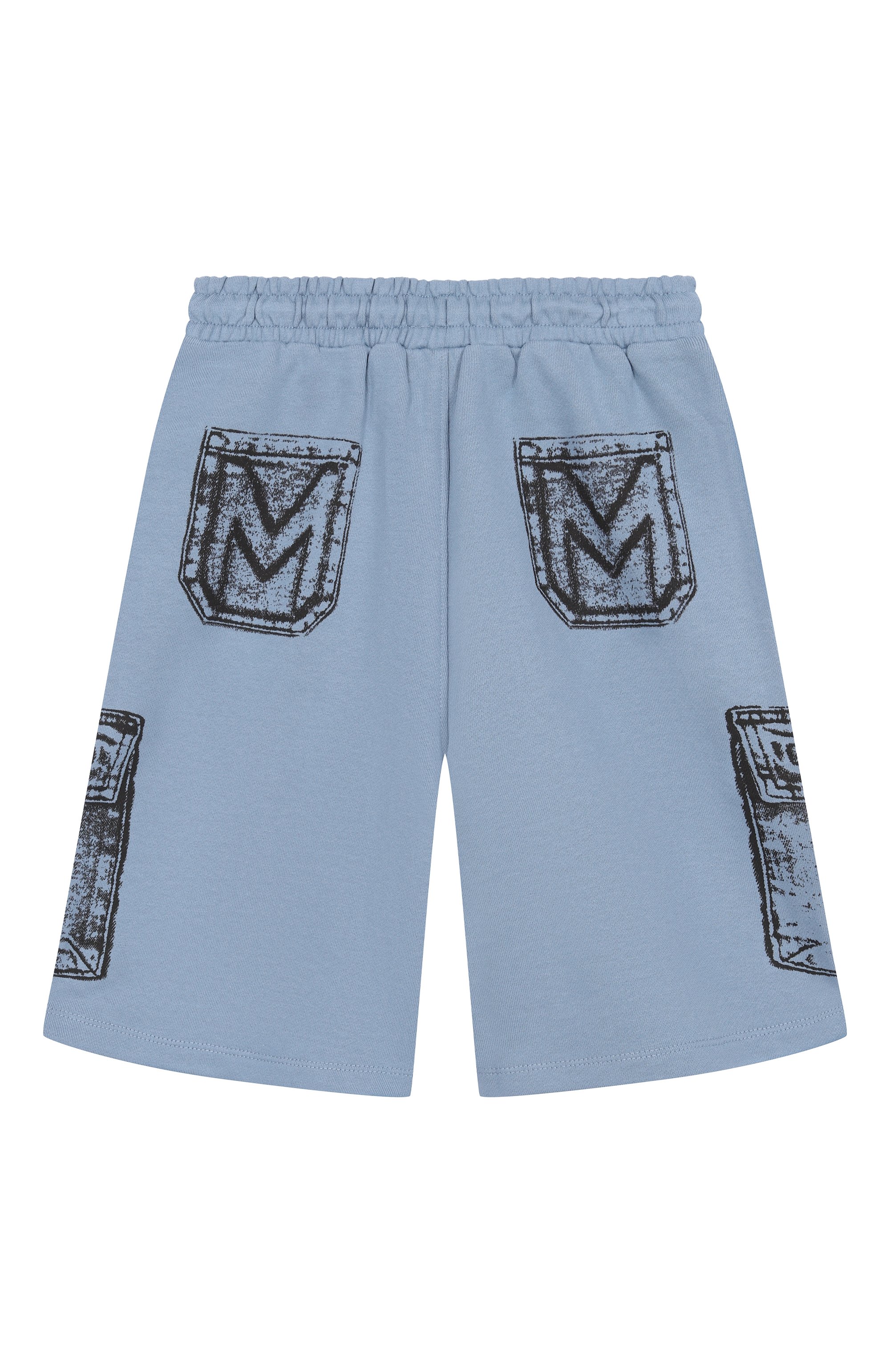 Хлопковые шорты MARC JACOBS (THE) голубого цвета по цене 14950 руб., арт. W60828, фото 2 Хлопковые шорты MARC JACOBS (THE), арт. W60828, фото 2