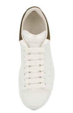 Кожаные кеды oversized ALEXANDER MCQUEEN, арт. 553770/WHGP7, фото 1