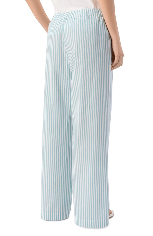 Хлопковые брюки MC2 Saint Barth D0H0001-01473L/D0HA Зелёный  D0H0001-01473L/D0HA Фото 4