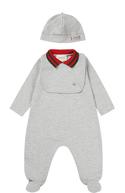 Комбинезон с шапкой и нагрудником GUCCI, арт. 463438/X5Q23, фото 1