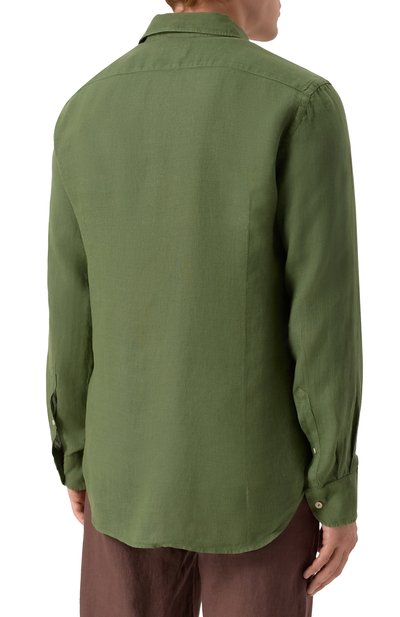 Льняная рубашка MC2 SAINT BARTH, арт. STBM PAMPL0NA/01189H, фото 4