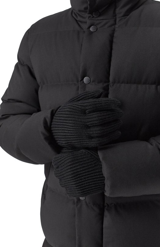 Шерстяные перчатки Parajumpers 25WMPAGLGL15 Чёрный  25WMPAGLGL15 Фото 2