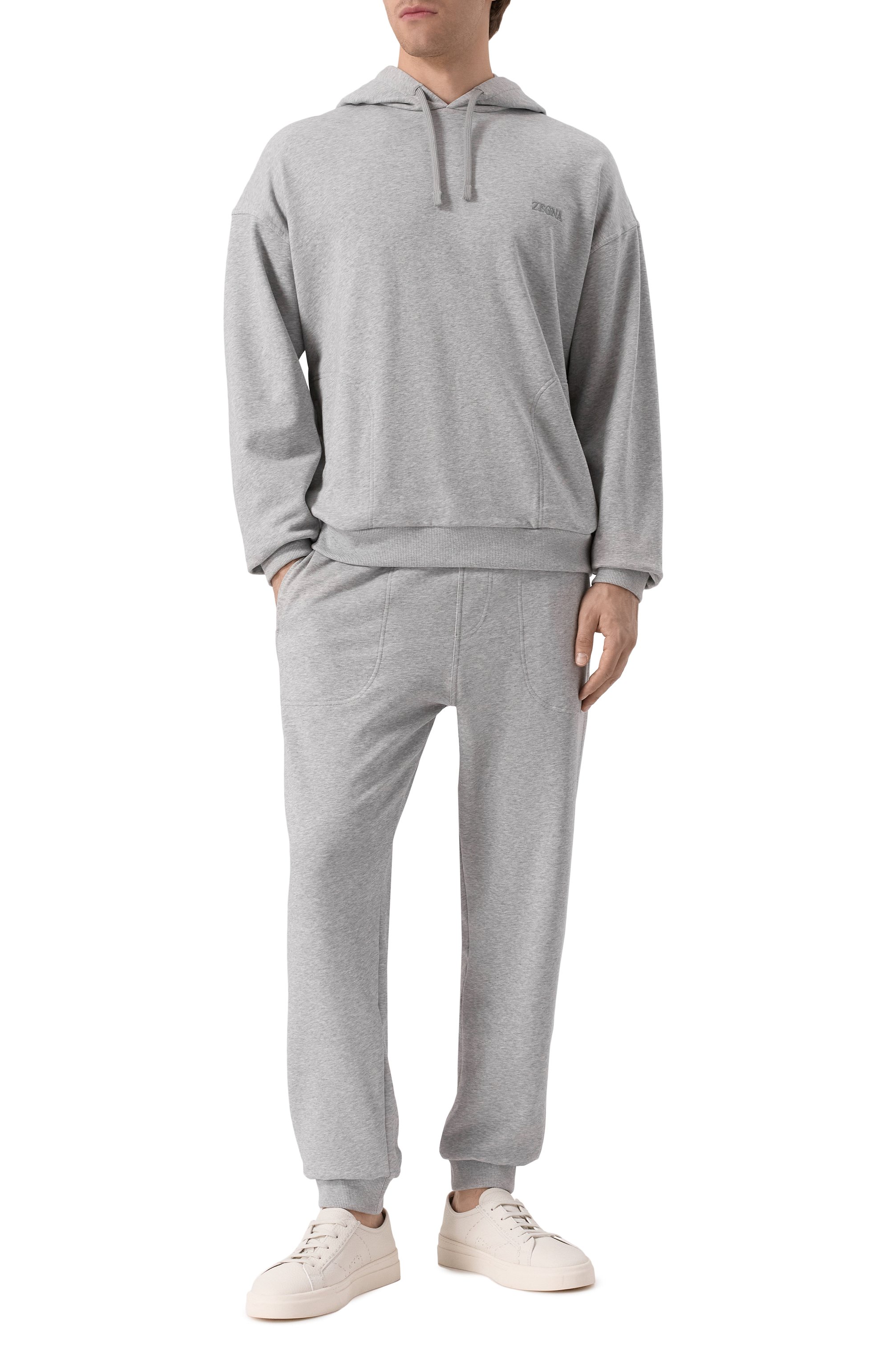 Хлопковое худи ZEGNA, арт. N6MH0/194, фото 2