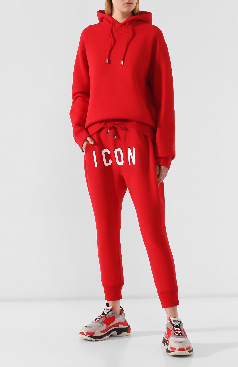 Хлопковые джоггеры DSQUARED2, арт. S75KB0004/S25042, фото 2