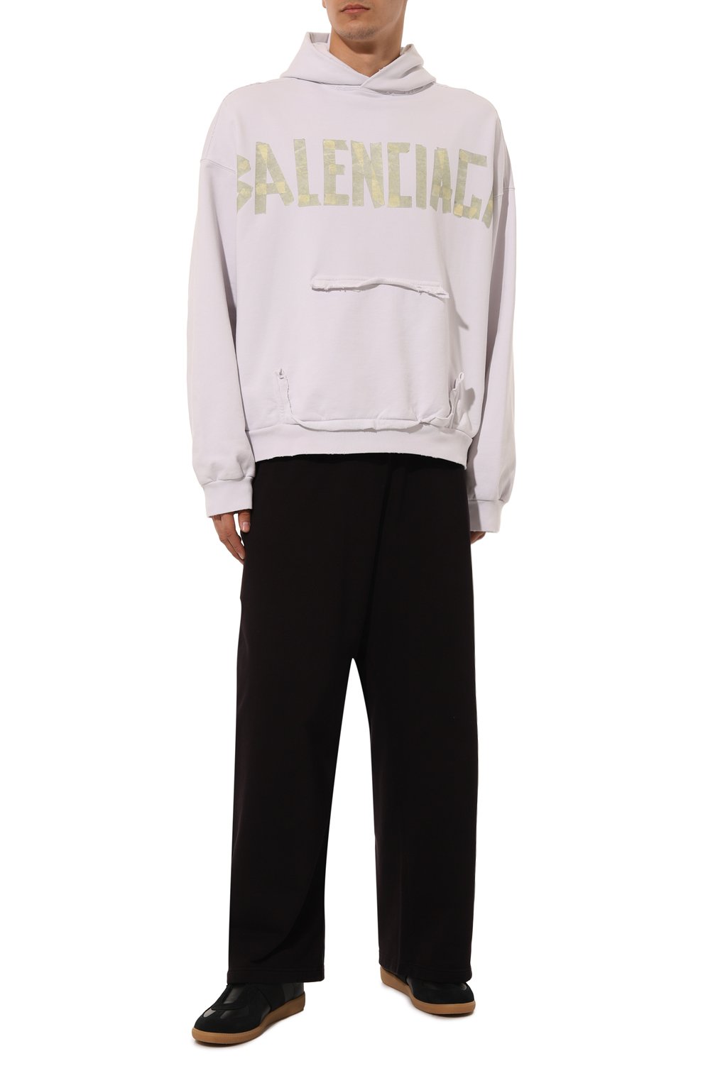 Хлопковые брюки BALENCIAGA, арт. 767853/TPVN3, фото 2