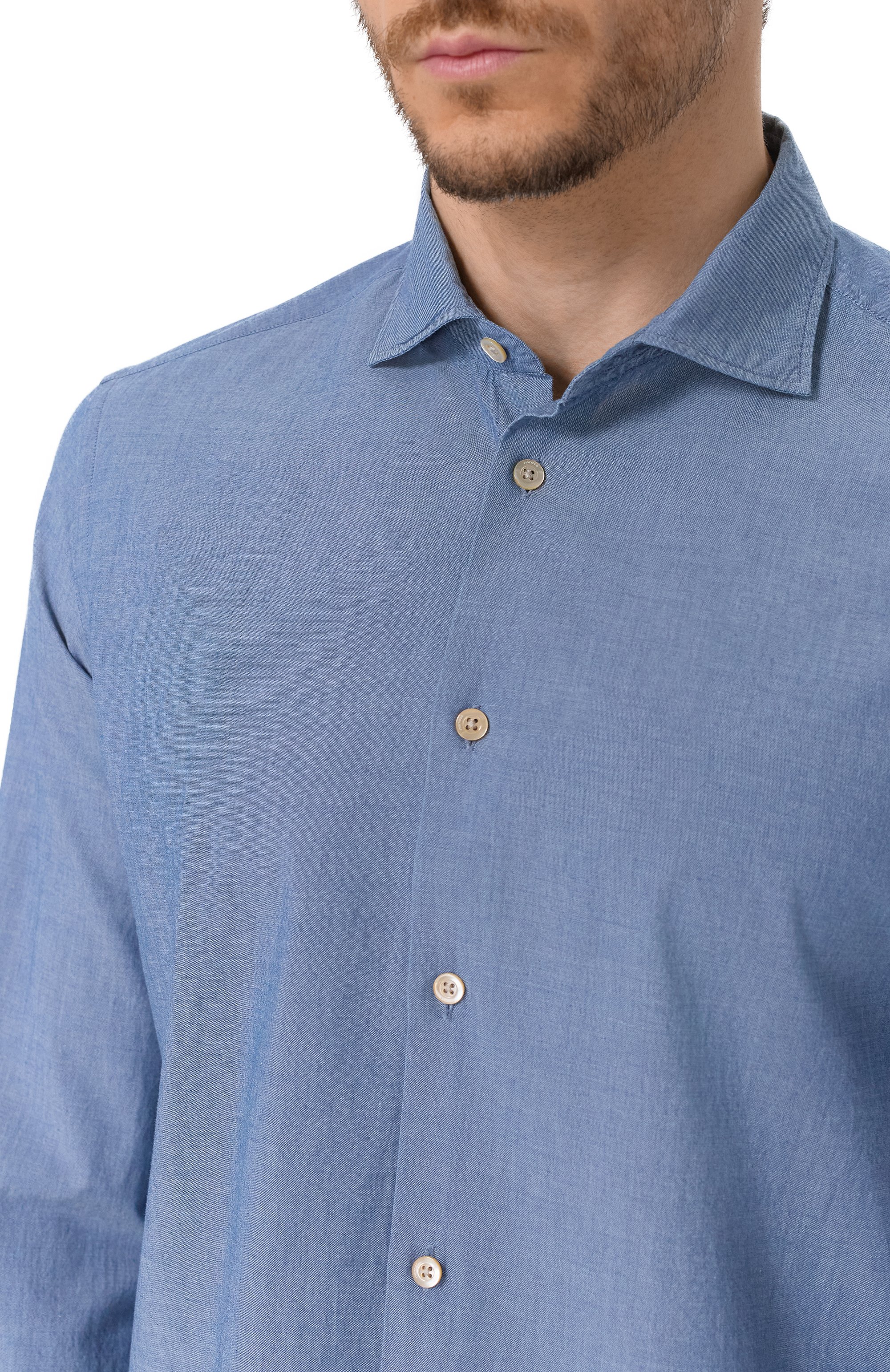 Хлопковая рубашка BOGLIOLI, арт. 615L/SB4854, фото 5