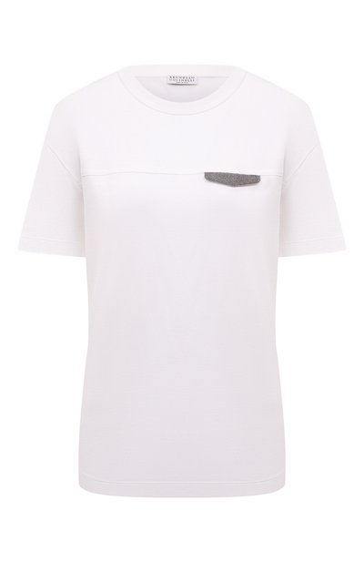 Хлопковая футболка BRUNELLO CUCINELLI, арт. M0A45EE510, фото 1