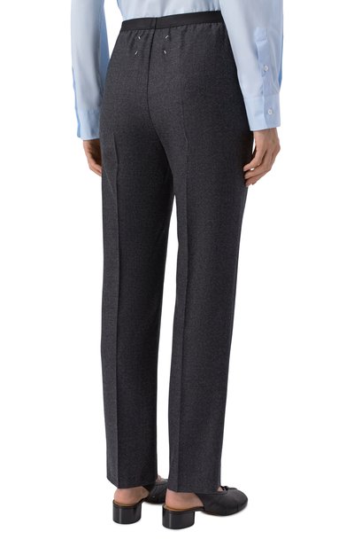 Шерстяные брюки MAISON MARGIELA, арт. S51KA0616/S47782, фото 4