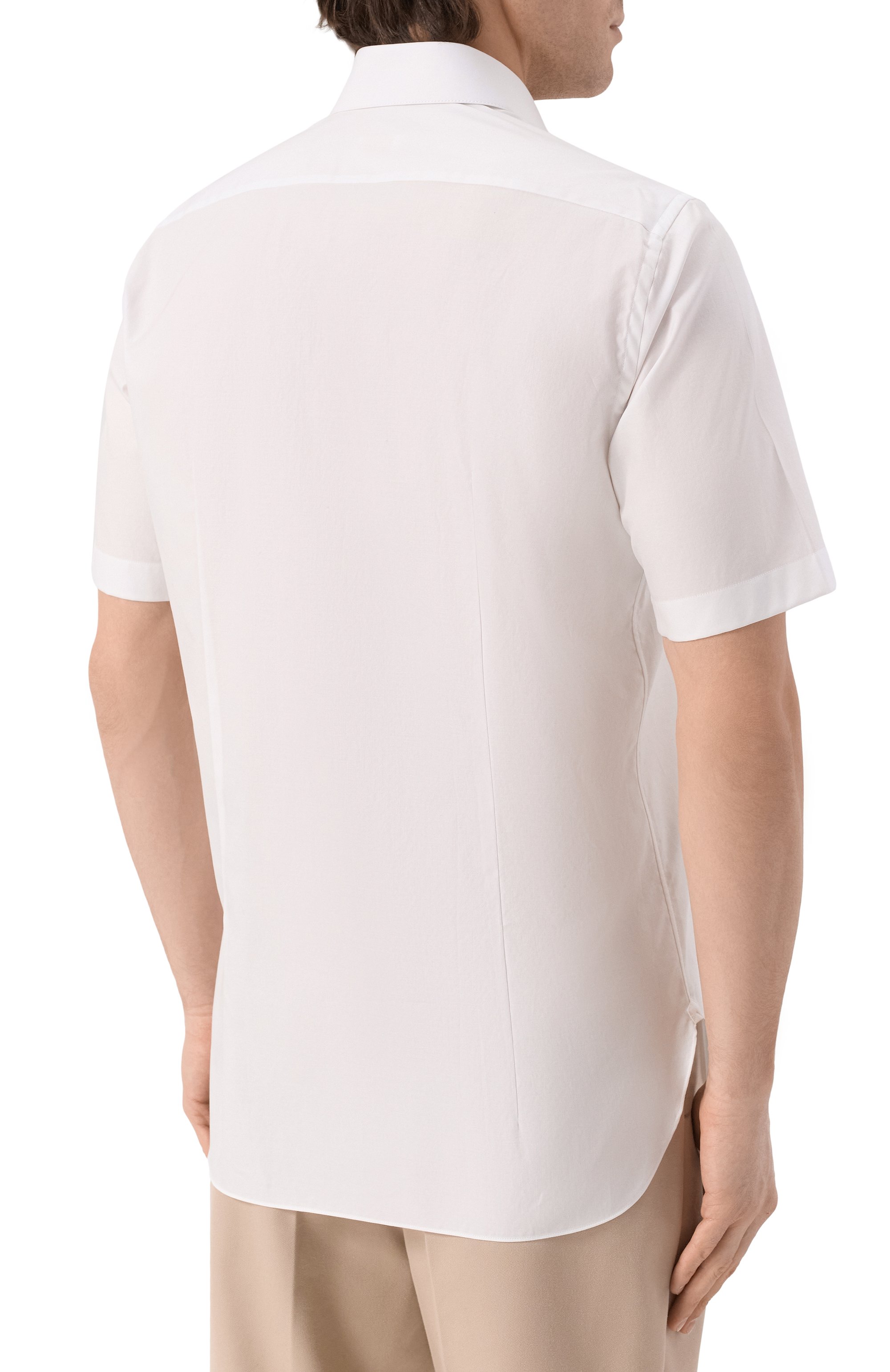 Хлопковая рубашка ZILLI, арт. CLAAM1M010013116U, фото 4