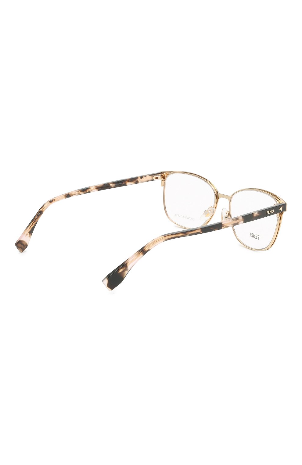 Оправа FENDI золотого цвета по цене 16600 руб., арт. 0386 J5G, фото 4 Оправа FENDI, арт. 0386 J5G, фото 4