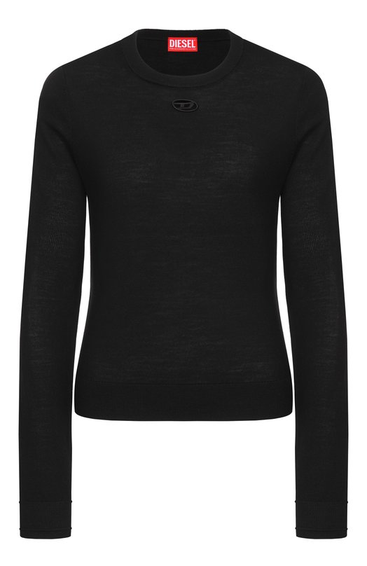Шерстяной пуловер Diesel A17498/0DCCH Чёрный A17498/0DCCH