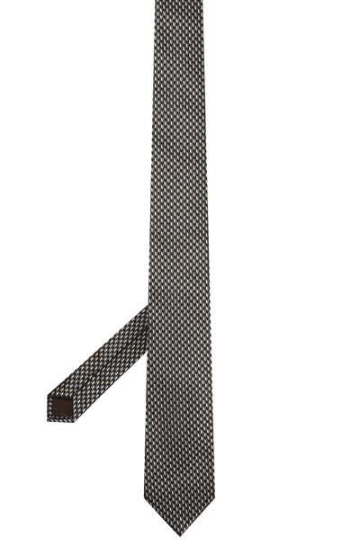 Шелковый галстук BROUBACK разноцветного цвета по цене 5995 руб., арт. TIE 8CM/15GG, фото 3 Шелковый галстук BROUBACK, арт. TIE 8CM/15GG, фото 3