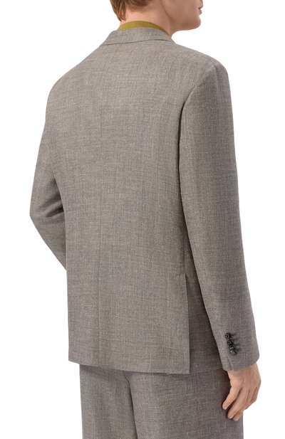 Пиджак из шелка и льна GIORGIO ARMANI, арт. GM003526/TE20785, фото 4