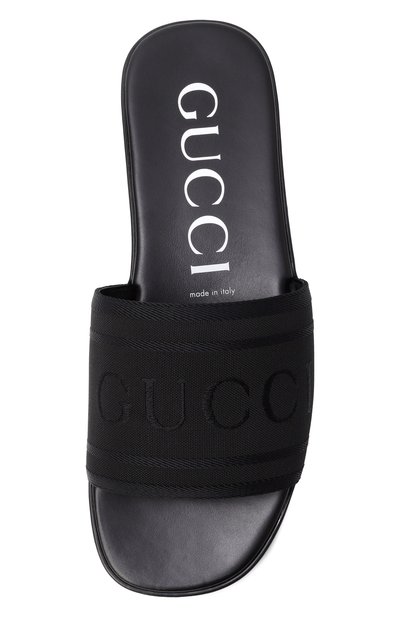 Текстильные шлепанцы GUCCI, арт. 854485/HAAN9, фото 5