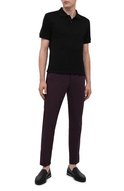 Кожаные слипоны PRADA, арт. 4D3414-6DT-F0002, фото 2