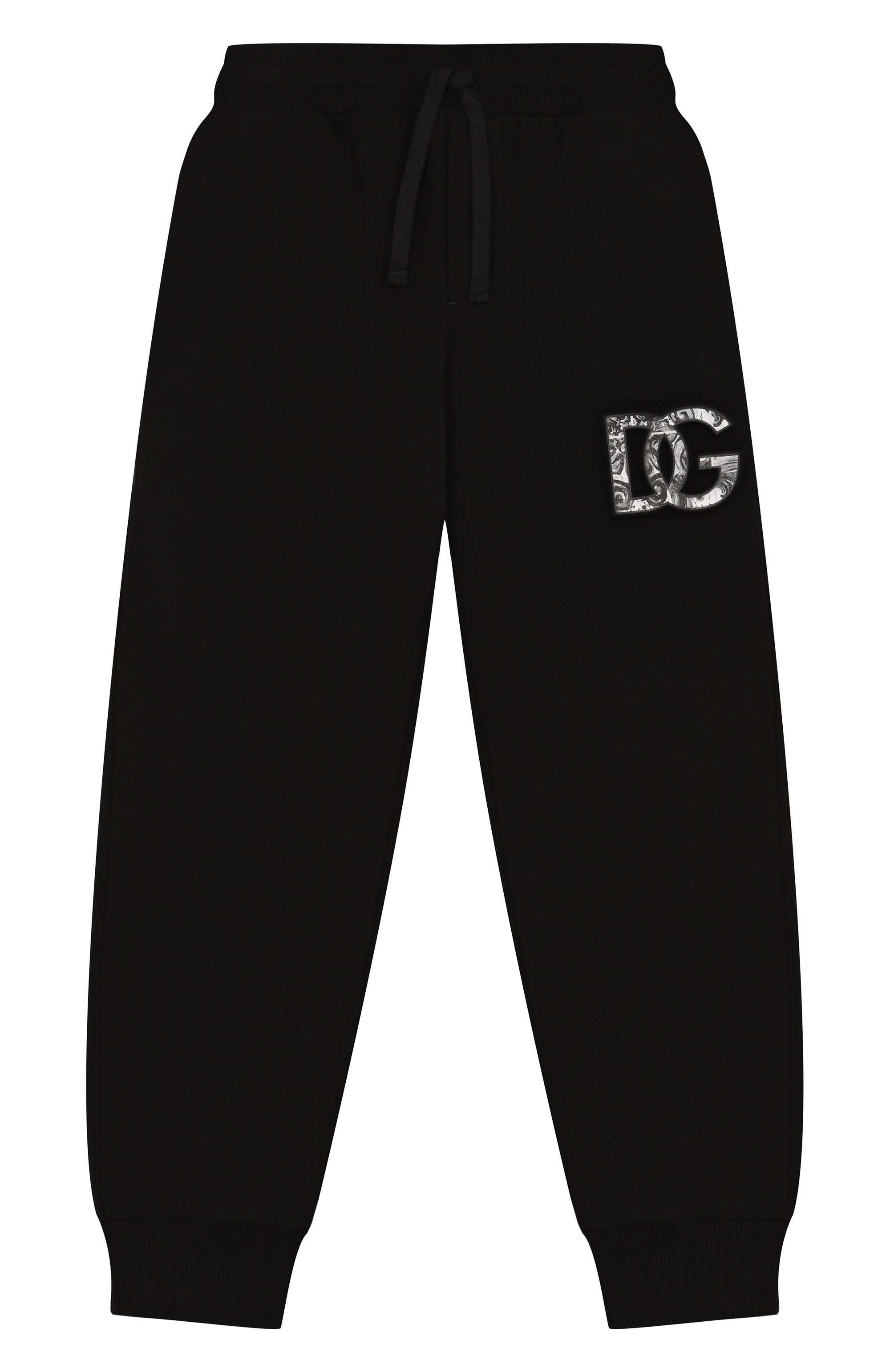 Хлопковые джоггеры DOLCE & GABBANA, арт. L4JPIG/G7PEM/8-12+, фото 1