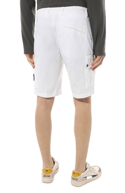 Хлопковые шорты STONE ISLAND, арт. 1015L11WA, фото 4