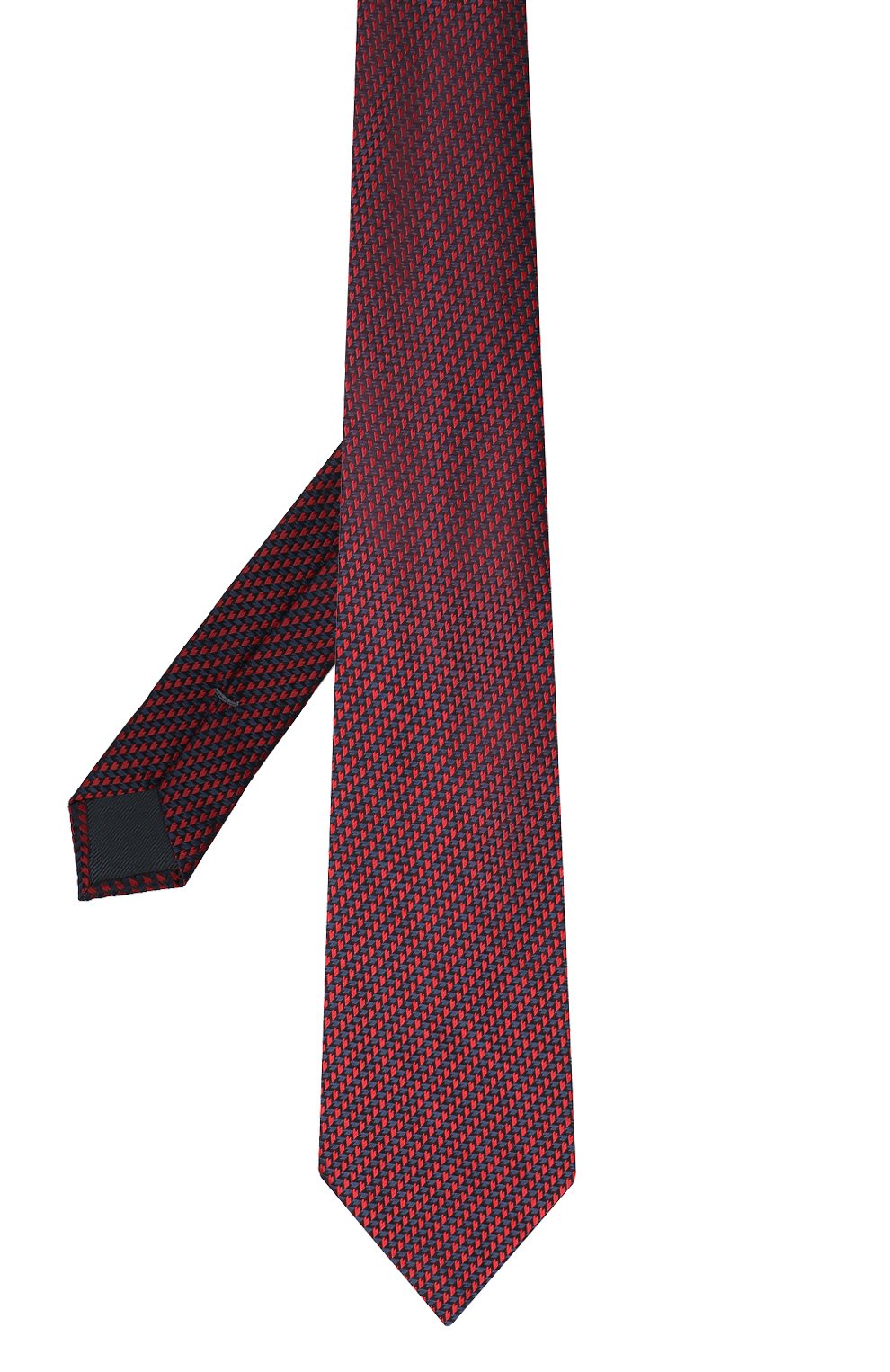 Шелковый галстук ZEGNA синего цвета по цене 23700 руб., арт. Z8W09/1XW, фото 2 Шелковый галстук ZEGNA, арт. Z8W09/1XW, фото 2