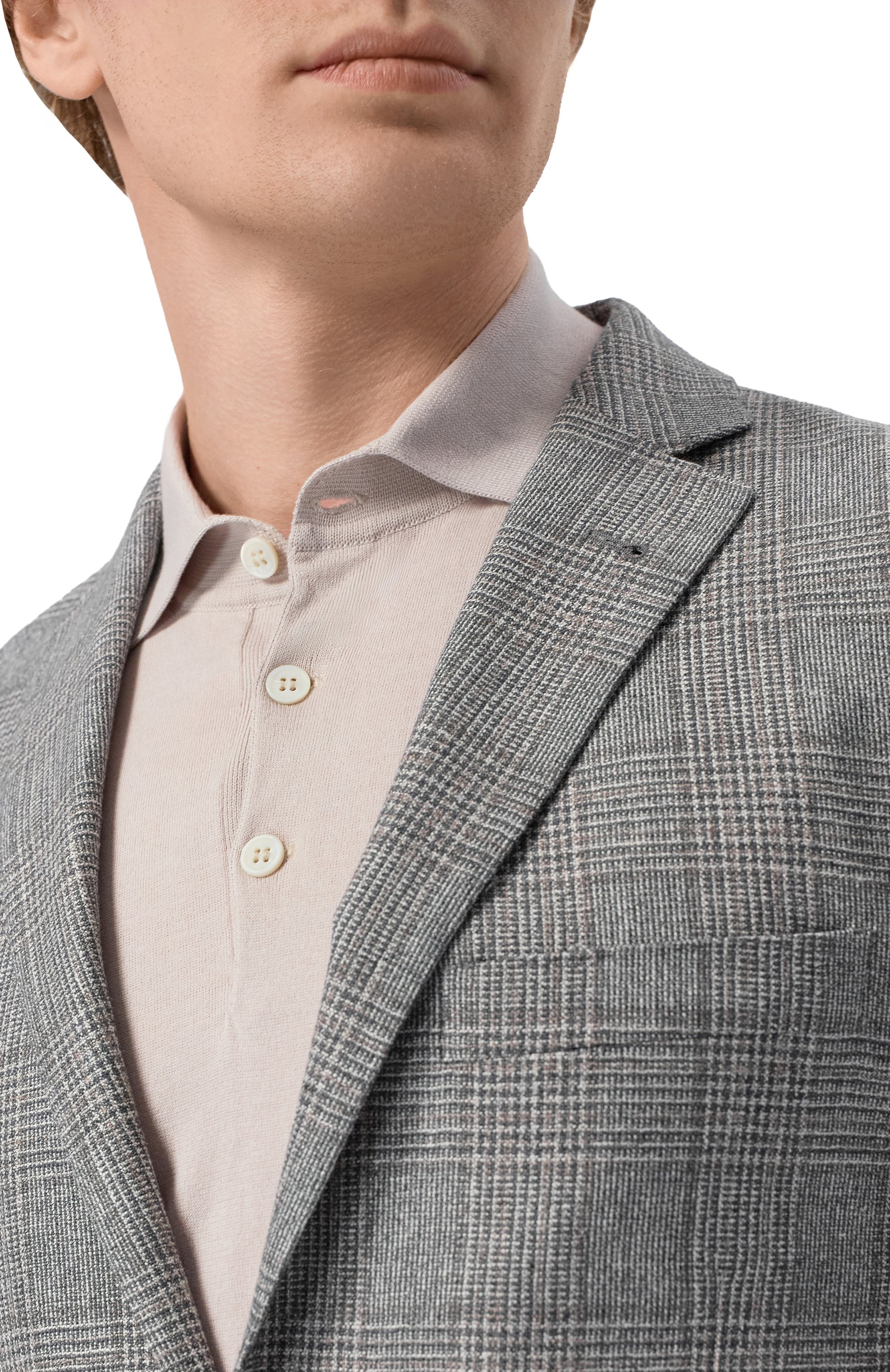 Пиджак из шелка и шерсти CORNELIANI серого цвета по цене 129500 руб., арт. 27X002/2716215, фото 5 Пиджак из шелка и шерсти CORNELIANI, арт. 27X002/2716215, фото 5