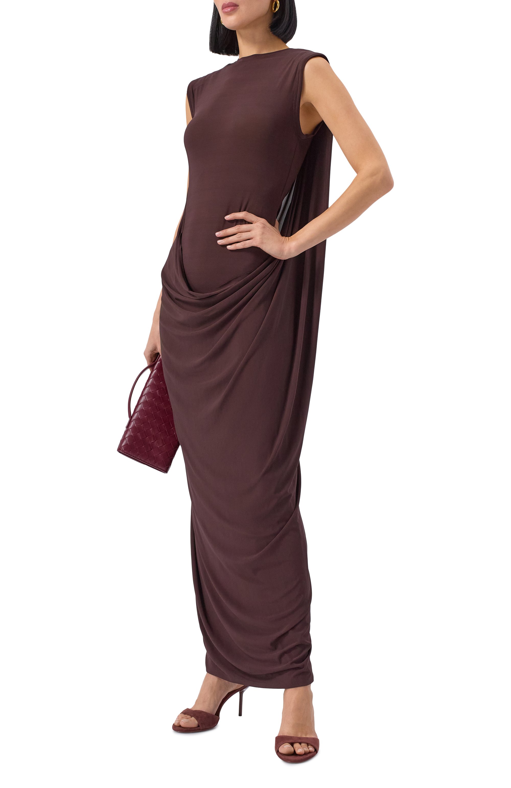 Платье из вискозы JEAN PAUL GAULTIER, арт. 25/03-W-DR040/J008, фото 2