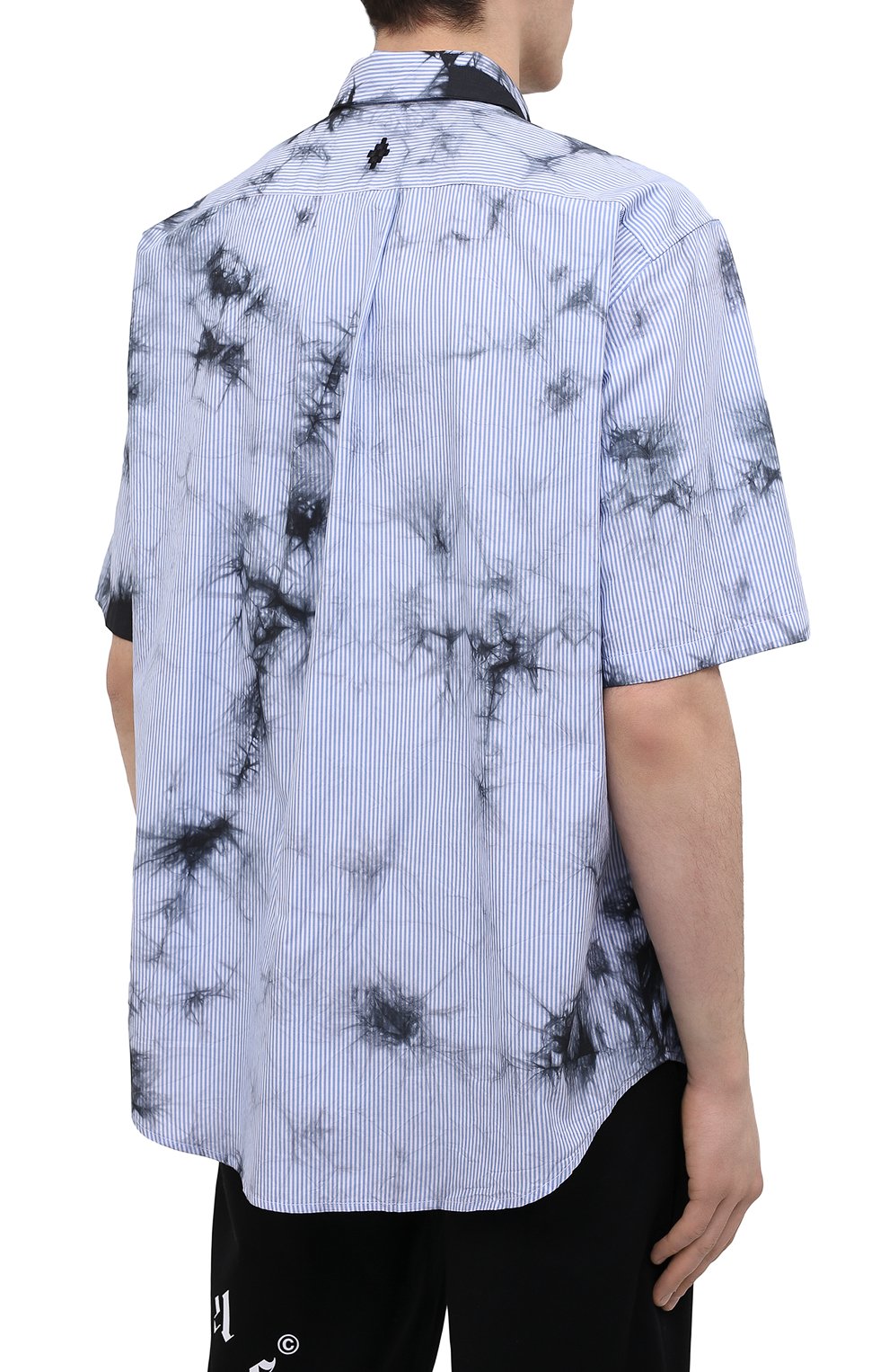 Хлопковая рубашка MARCELO BURLON, арт. CMGA070R21FAB001, фото 4