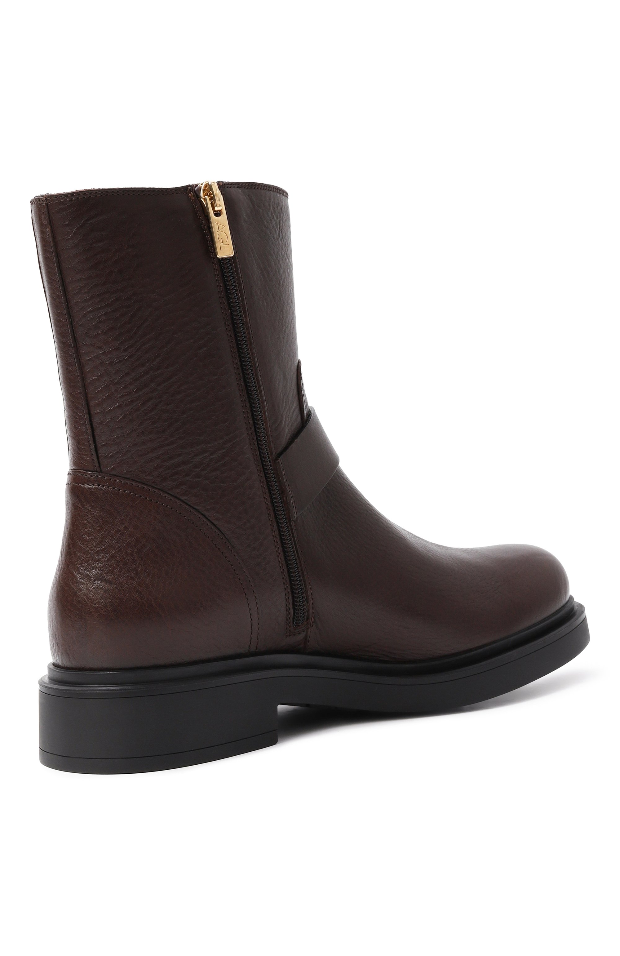 Кожаные ботинки loren bikers AGL, арт. D786501PG/GAUCH, фото 5