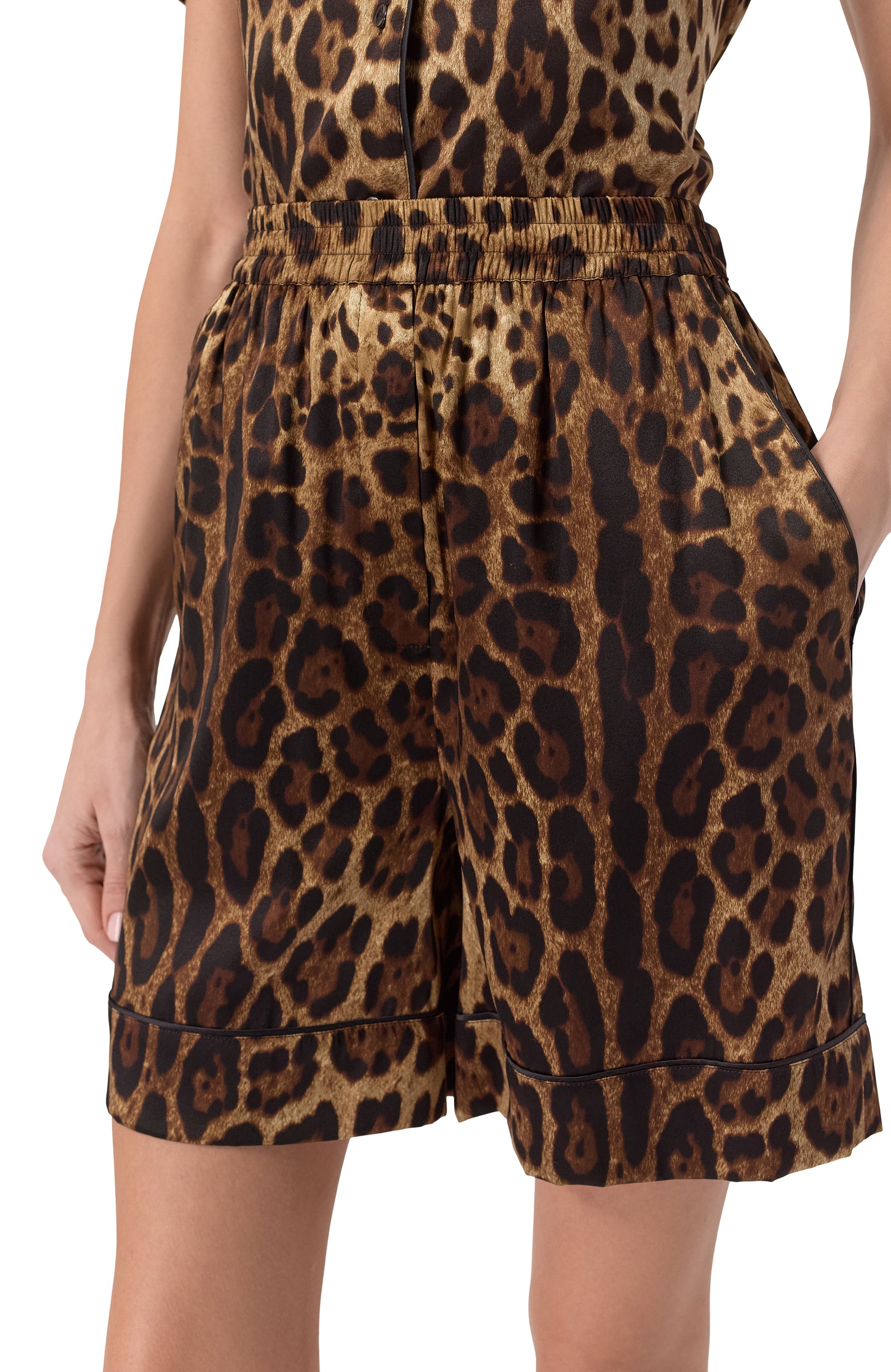 Атласные шорты DOLCE & GABBANA, арт. FTAM7T/FSAXY, фото 5