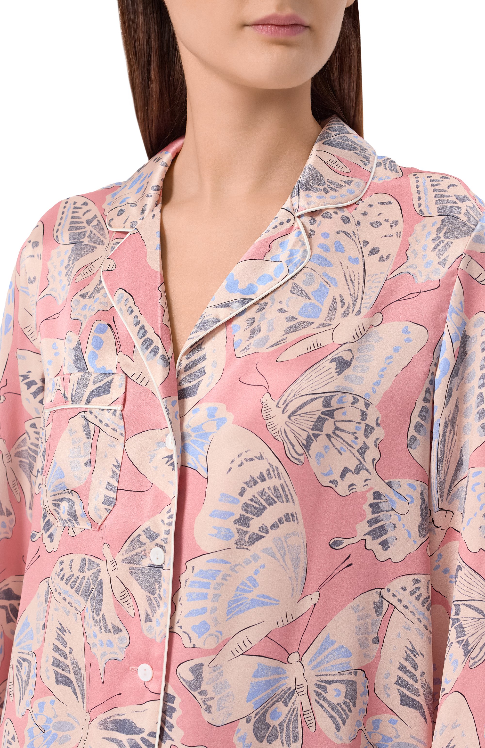 Шелковая пижама DEREK ROSE, арт. 2050/BRINI26, фото 4