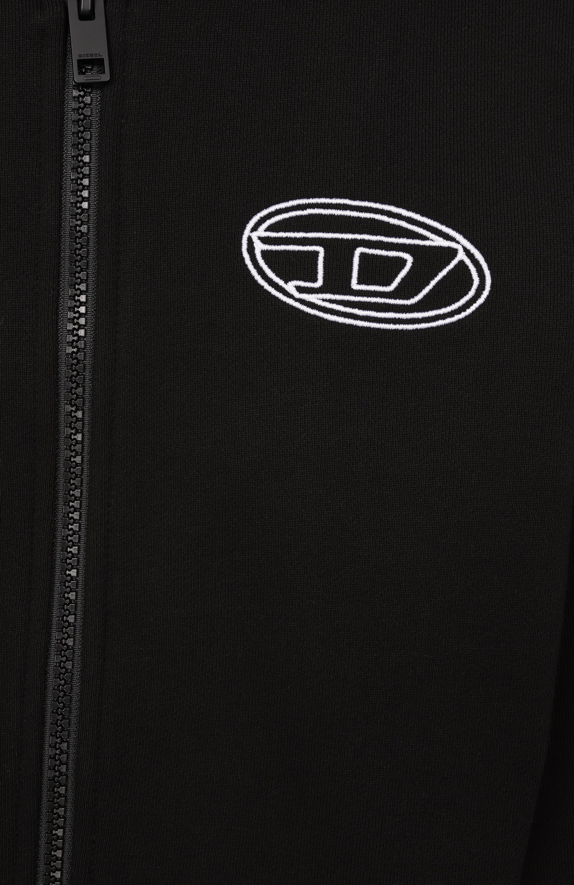 Хлопковая толстовка DIESEL, арт. J02620/0GEAD, фото 3