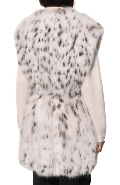 Жилет из меха рыси VALENTINO, арт. WF3FCA088CF, фото 4