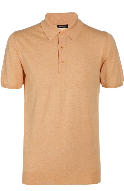 

Вязаное поло Kiton, Оранжевый