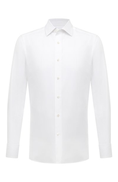 Мужская хлопковая сорочка ZEGNA, арт. 701502A7/9MS0JI