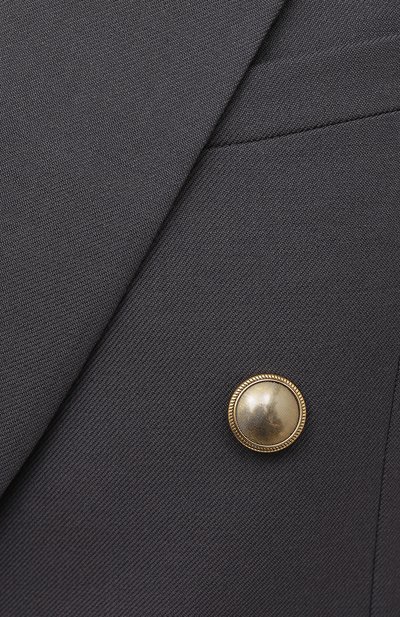 Шерстяной жакет SAINT LAURENT, арт. 648754/Y7B73, фото 5