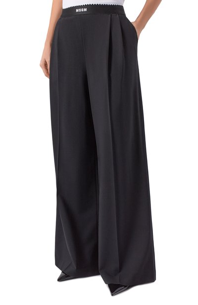 Шерстяные брюки MSGM, арт. 4041MDP13/267100, фото 3
