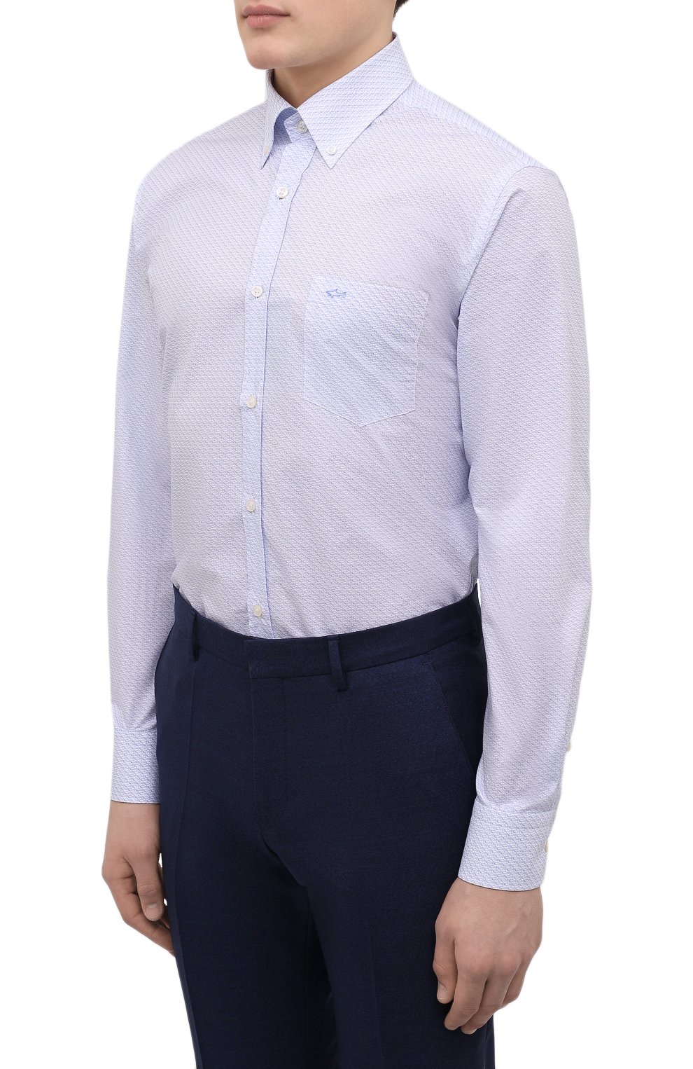 Хлопковая сорочка PAUL&SHARK, арт. C0P3052/C00, фото 3