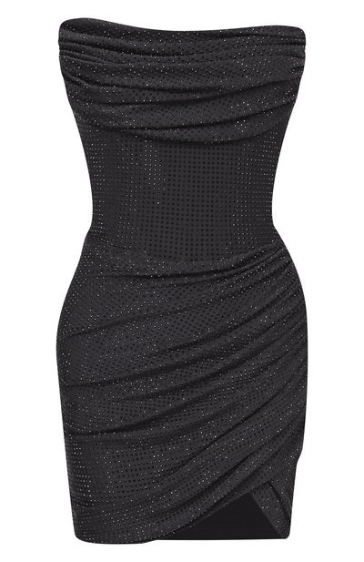 Женское платье с отделкой стразами KAMILLA PURSHIE, арт. KP 2026/14