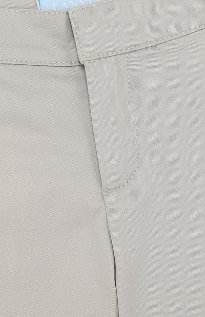 Хлопковые шорты с лампасами LANVIN, арт. 4I6099/IC350/6-9, фото 3