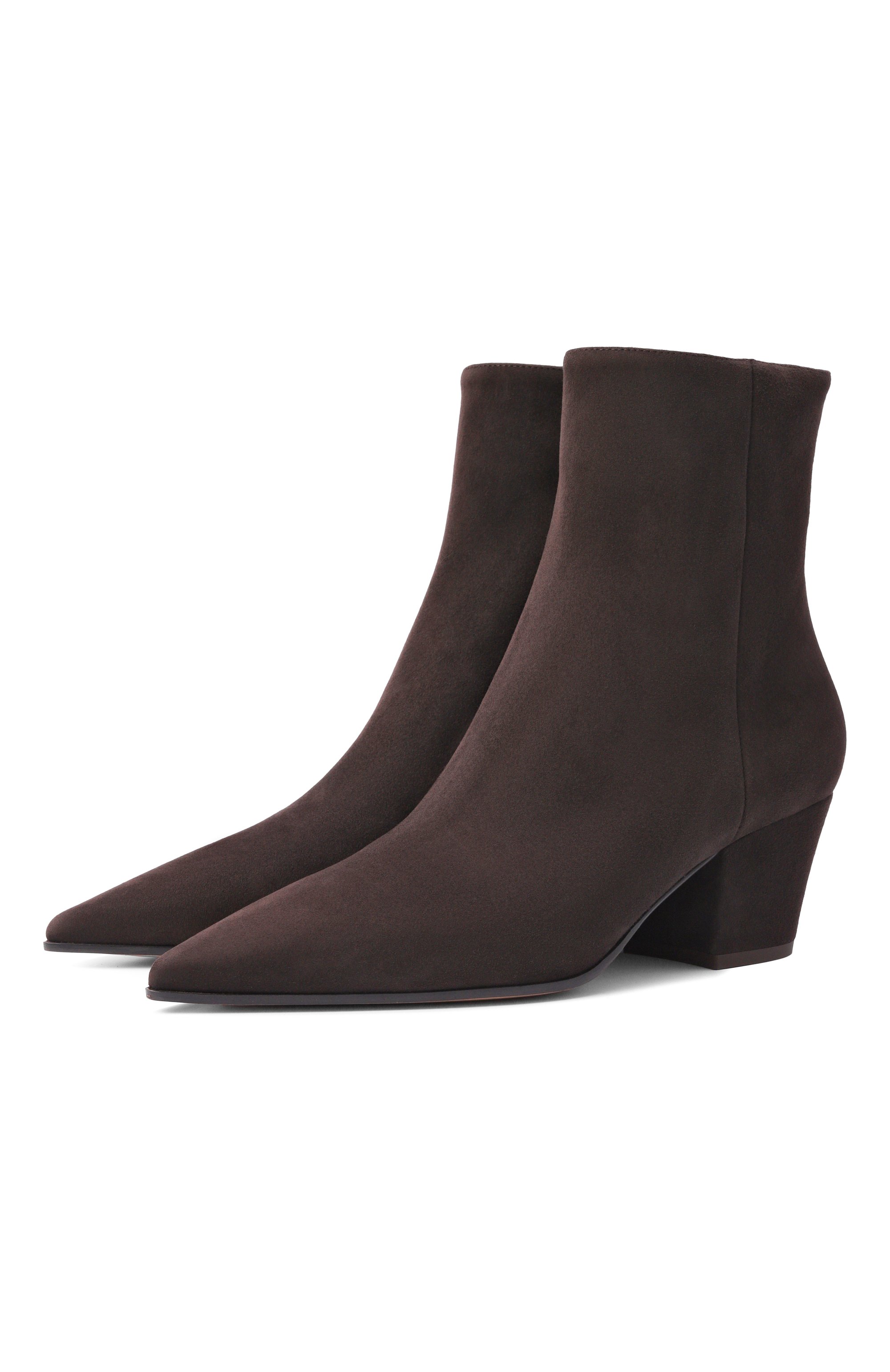 Замшевые ботильоны keinna 55 GIANVITO ROSSI, арт. G72937.55RIC.CASM0KA, фото 1