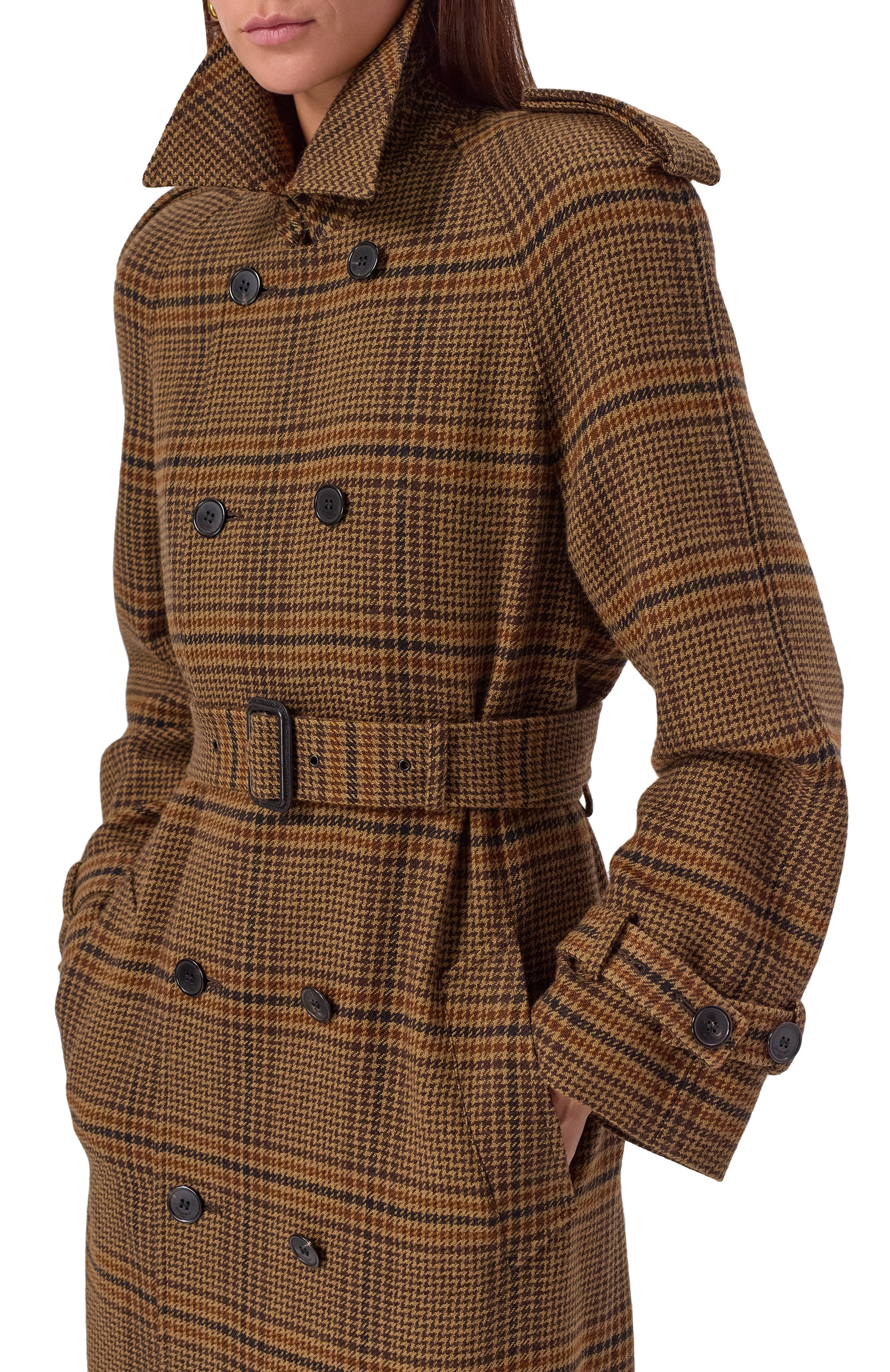 Шерстяное пальто SAINT LAURENT, арт. 831610/Y9I70, фото 5