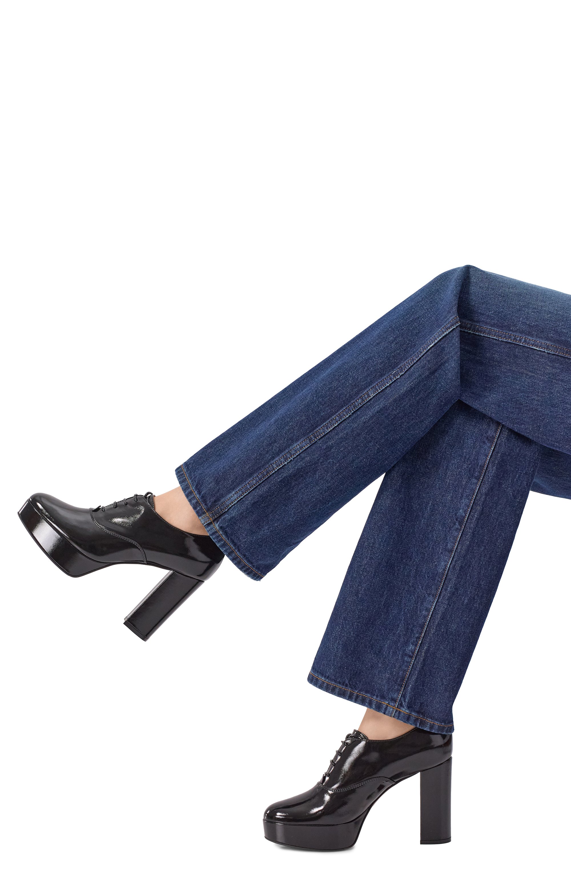 Кожаные туфли vicky GIANVITO ROSSI, арт. G25323.70RIC.NUIBLACK, фото 2