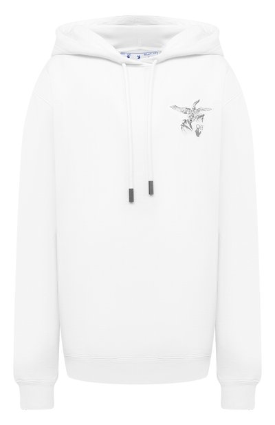 Женский хлопковое худи OFF-WHITE, арт. 0WBB035F20JER0050109