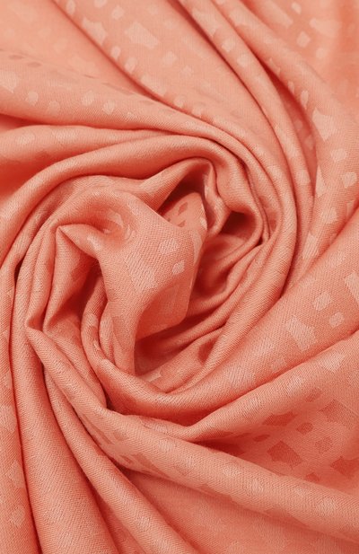 Шаль BOSS кораллового цвета по цене 10550 руб., арт. 50502686, фото 3 Шаль BOSS, арт. 50502686, фото 3