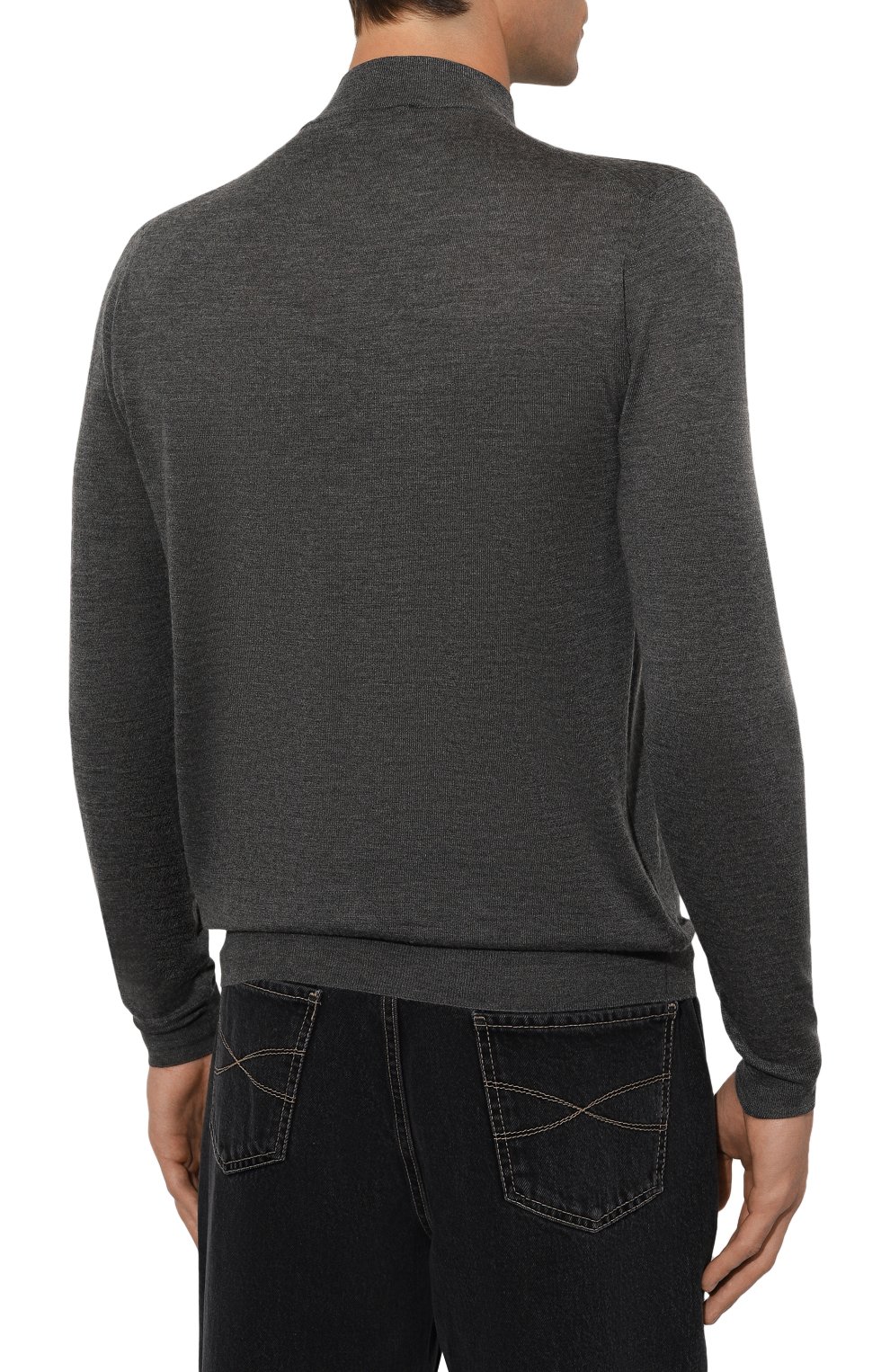 Водолазка из кашемира и шелка FEDELI, арт. 7UI07090, фото 4