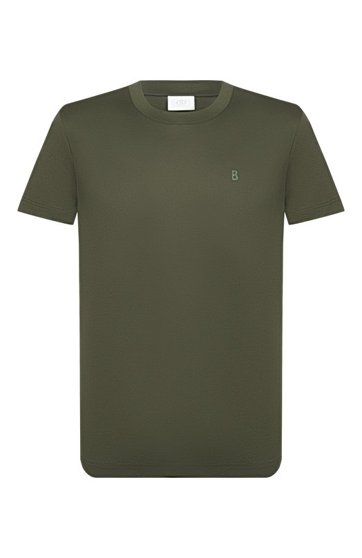 Хлопковая футболка Bogner 58149178 Хаки 58149178