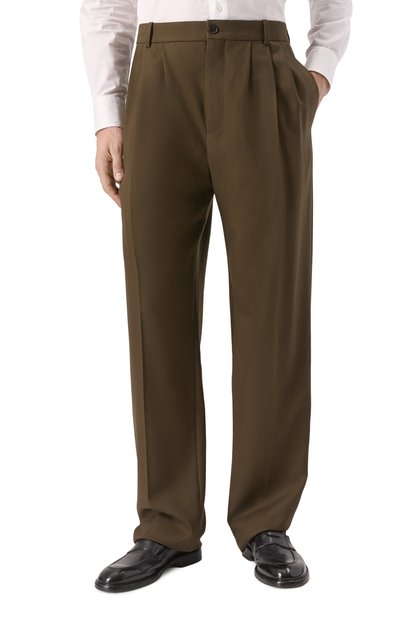 Шерстяные брюки SAINT LAURENT, арт. 815813/Y405W, фото 3