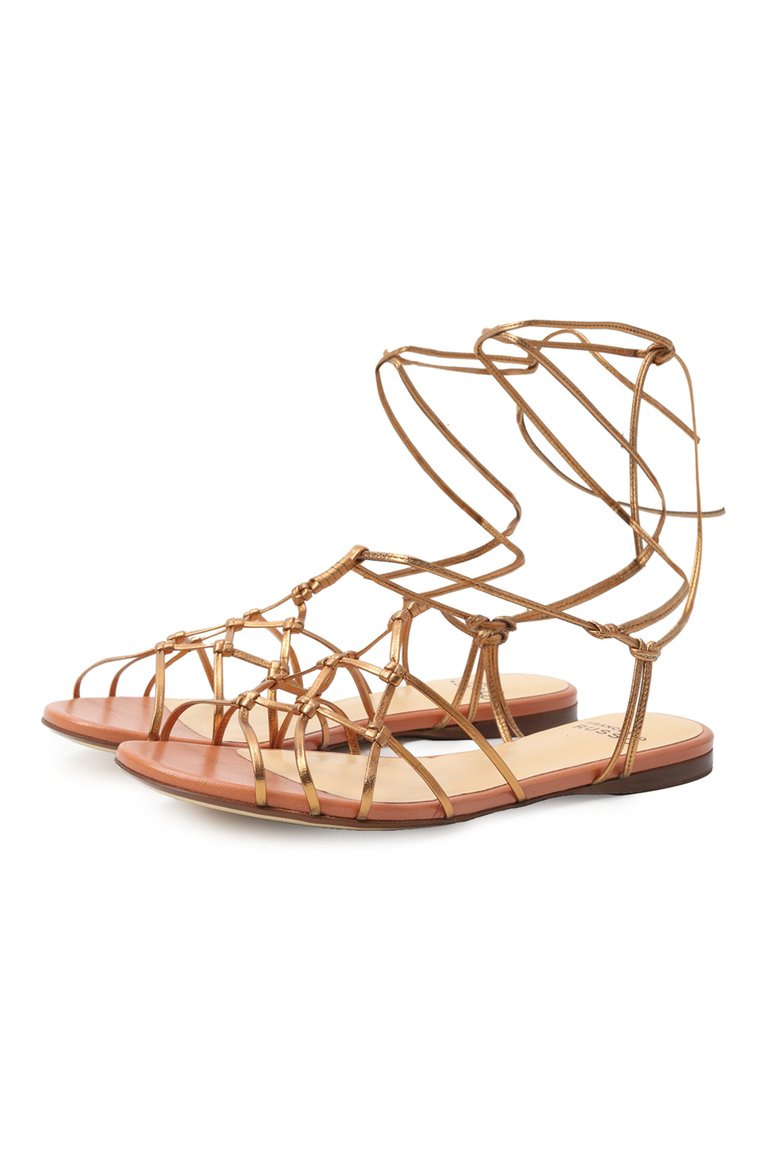 Кожаные сандалии FRANCESCO RUSSO, арт. R1S920/NAPPA LAMINATED/307, фото 1